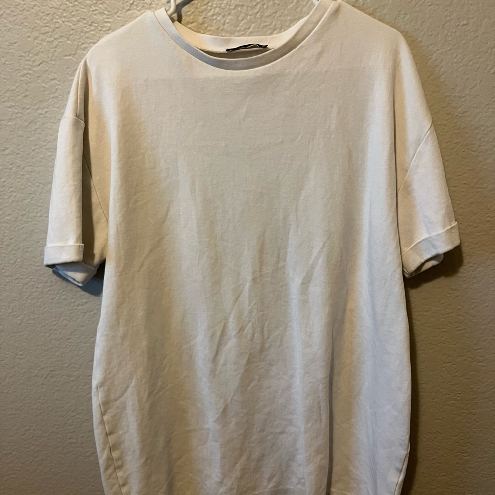 Zara oversized T-shirt dress